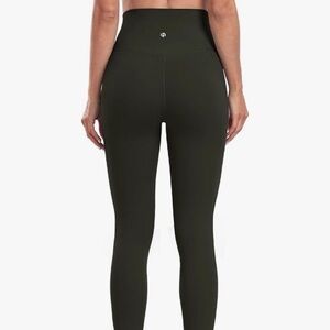 Hey nuts Olive Green High-Waisted Leggings yoga buttery soft leggings S